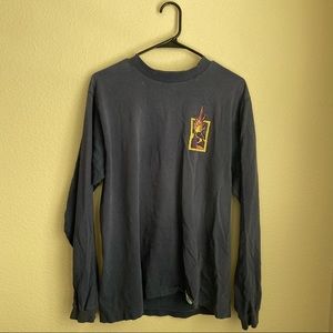 Vintage 90s Island of Fire Hawaii Long Sleeve Tee